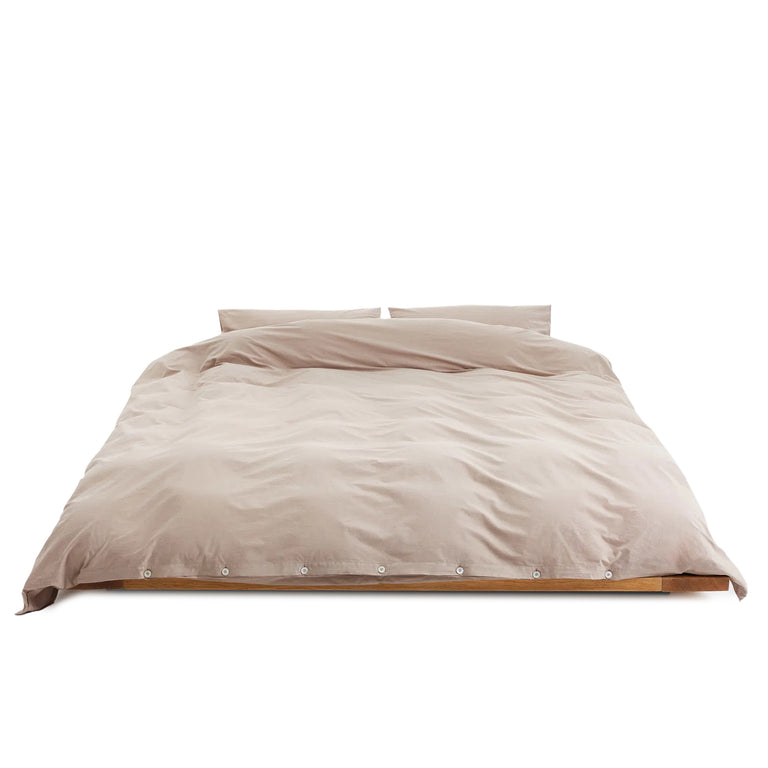 Tekla Duvet Cover - 140 x 200cm / Clay - 4