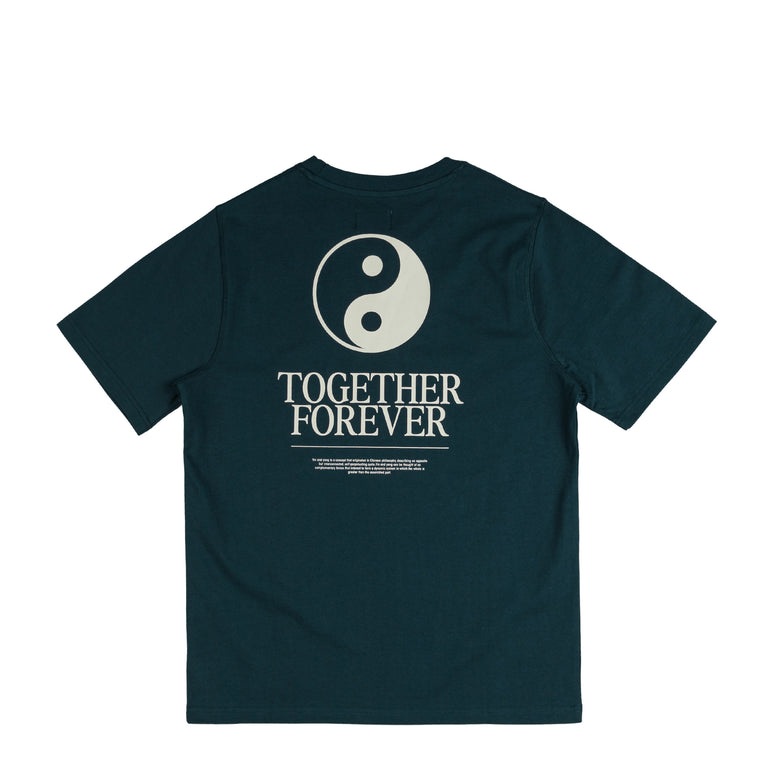 Asphaltgold Together Forever - T-Shirt - S / Navy / Off-White - 1
