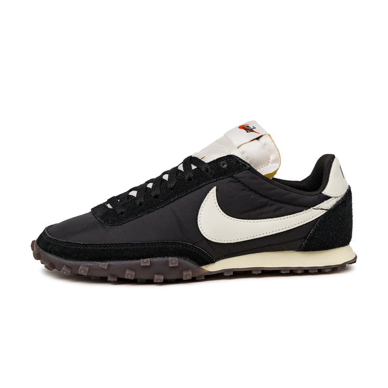 Nike Waffle Racer - 38.5 / Black / Sail / Coconut Milk / Gum Dark Brown
