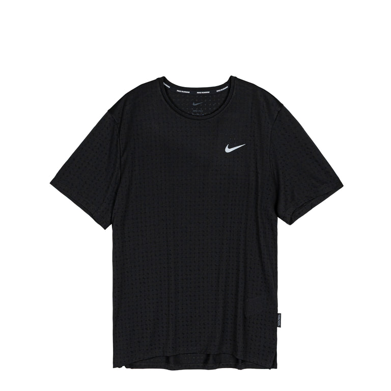 Nike	Miler Breathe Dri-Fit Short-Sleeved Running Shirt - M / Black

