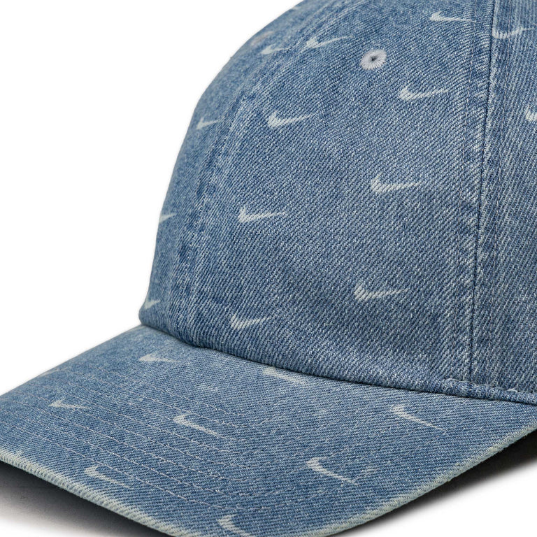 Nike	Club Unstructured Denim Cap - S/M / Aegean Storm / Thunder Blue / White - 2