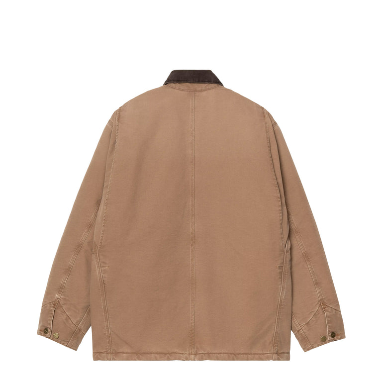 Carhartt WIP OG Chore Coat - XXL / Hamilton Brown / Tobacco Stone Canvas - 2