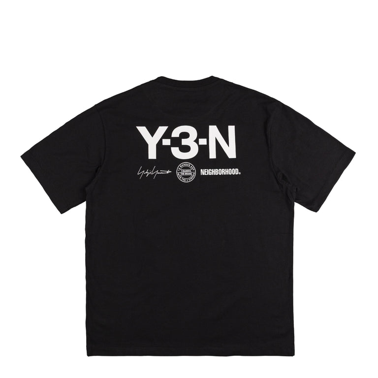 Adidas Y-3 x NBHD Graphic Tee - S / Black / Granite - 2