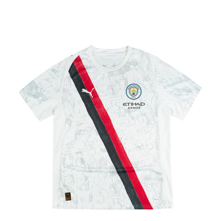 Puma x KidSuper Studios Manchester City FC Jersey Replica - L / Puma White / Puma Black
