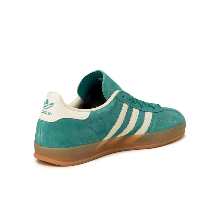 Adidas Gazelle Indoor - 42 2/3 / Pure Teal / Off White / Gold Metallic - 2