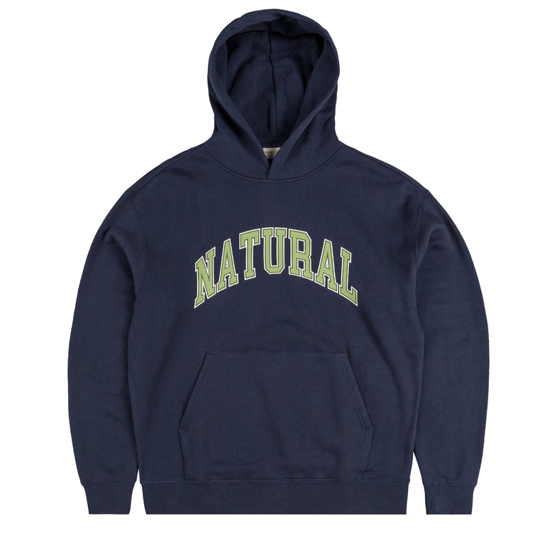 Museum of Peace & Quiet Natural Hoodie - S / Navy - 1