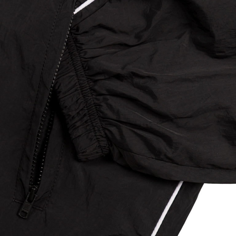 Patta Athletic Nylon Track Jacket - M / Black - 4