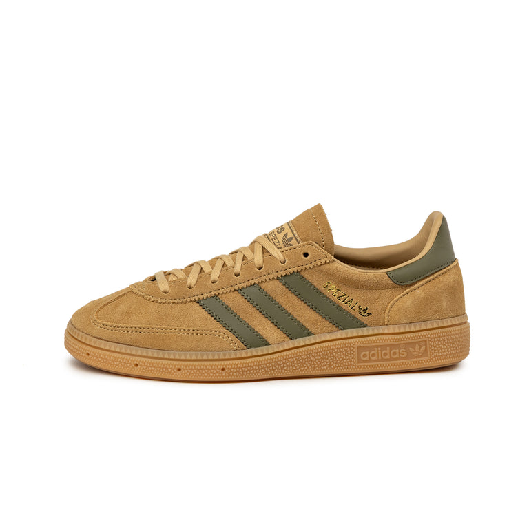 Adidas Handball Spezial J - 36 2/3 / Gold Beige / Focus Olive / Gum 3
