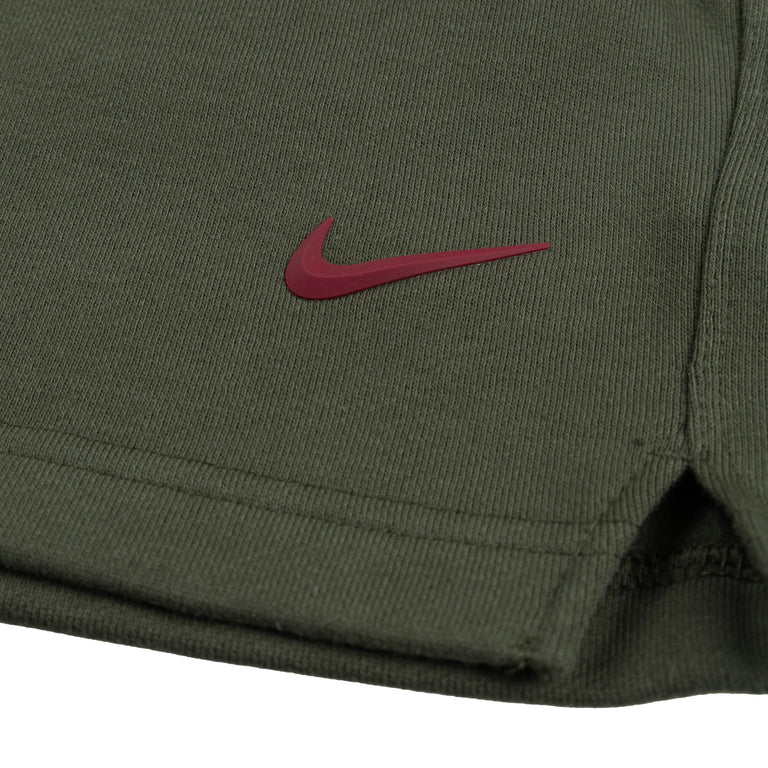 Nike	x Nocta Cardinal Fleeceshorts - XS / Cargo Khaki / Team Red - 5