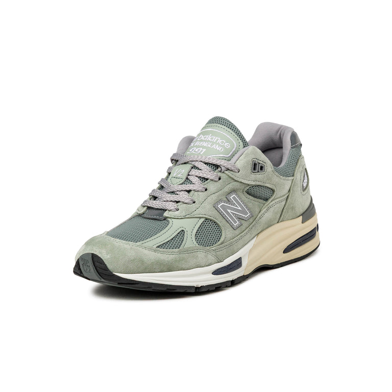 New Balance 991 v2 *Made in England* - 36 / Sea Grass / Sea Grass / Silver - 2