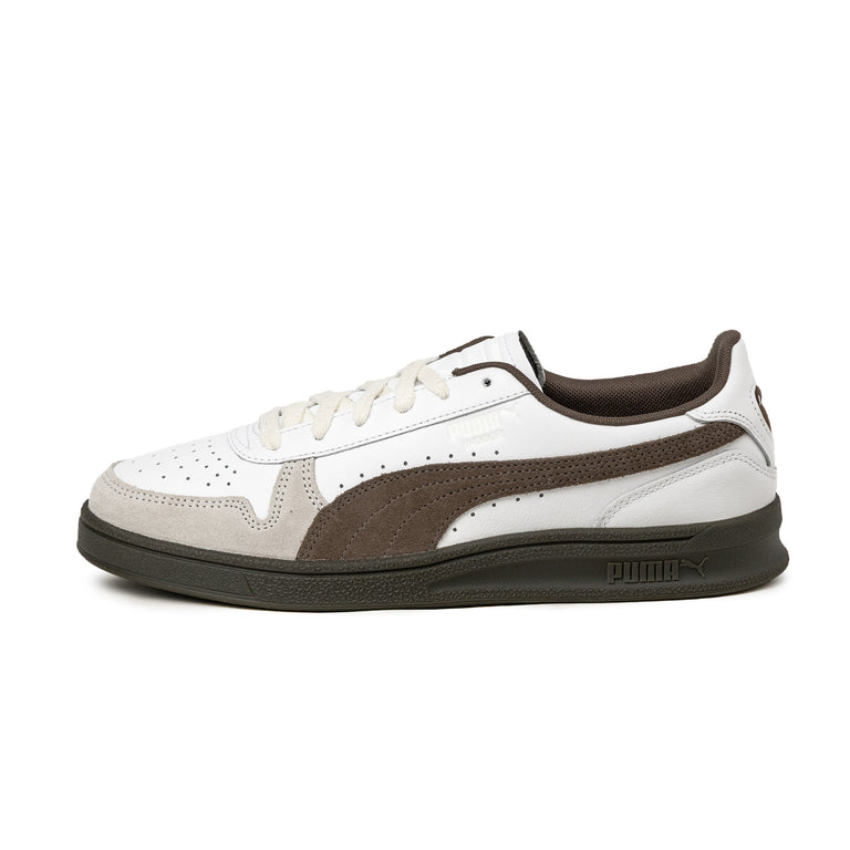 Puma Indoor - 46 / Puma White / Flat Bronze
