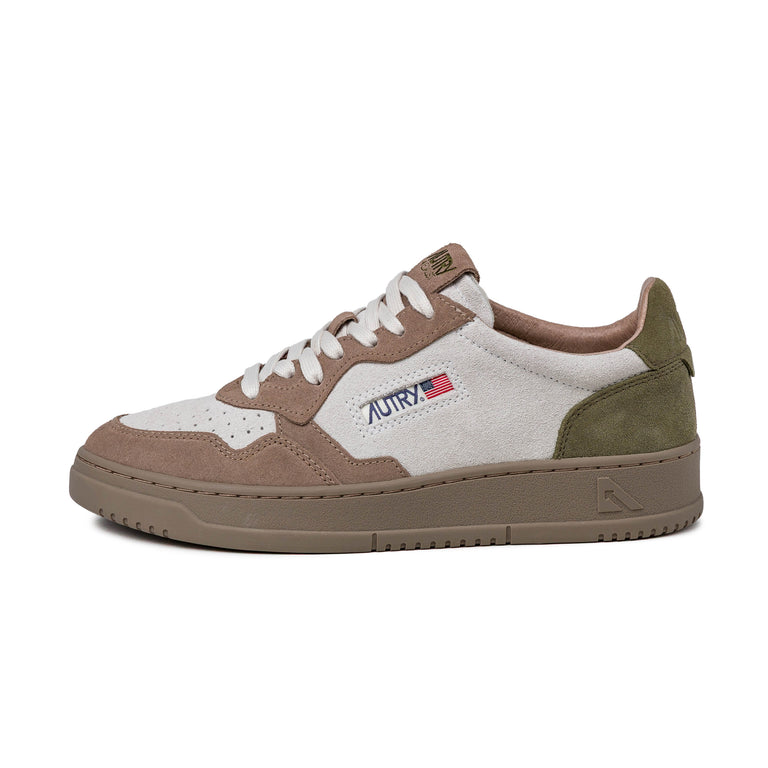 Autry Medalist *Suede* - 40 / Giungla / White / Antilop - 1