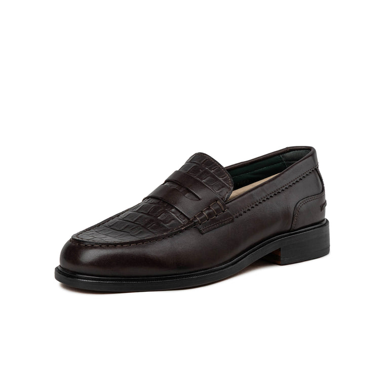 Clarks Craft James Lo - 43 / Brown Crocodile Leather - 2