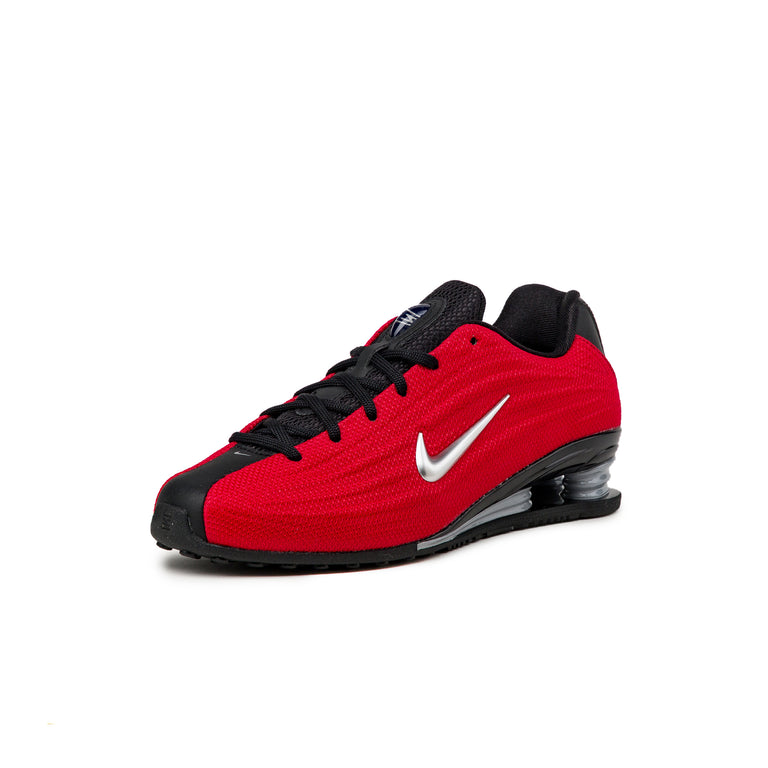 Nike Wmns Shox Z - 36.5 / Fire Red / Metallic Silver / Black - 2