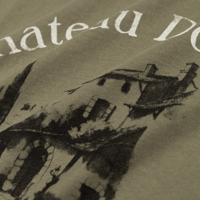 Museum of Peace & Quiet Chateau T-Shirt - S / Olive - 3