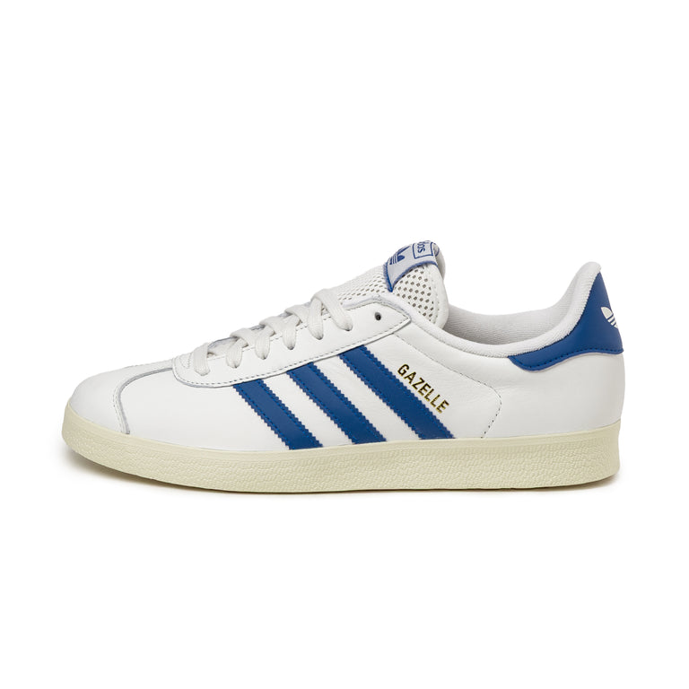 Adidas Gazelle - 37 1/3 / Core White / Royal Blue / Cream White
