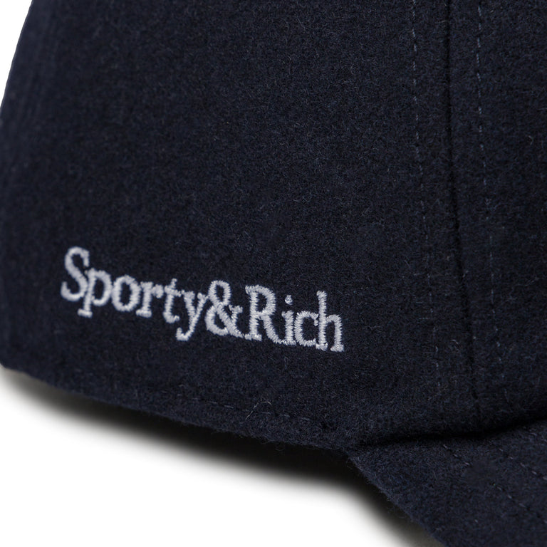 Sporty & Rich Yankees Serif Wool Hat - 3