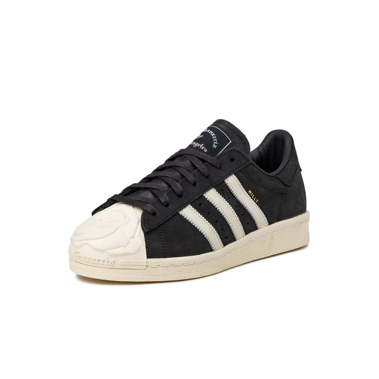 Adidas x Willy Chavarria Superstar - 42 2/3 / Core Black / Cream White / Gold Metallic - 5