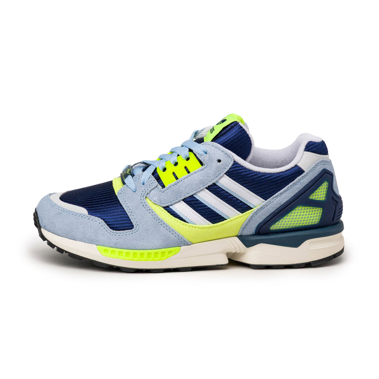 Adidas ZX 8000 - 41 1/3 / Dark Blue / Footwear White / Solar Yellow

