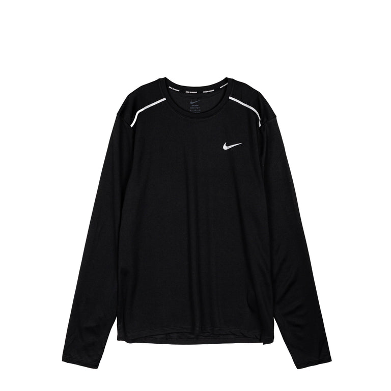 Nike	Miler Breathe Dri-Fit Long-Sleeved Running Shirt - XXL / Black
