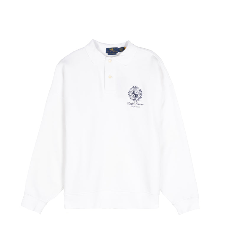 Polo Ralph Lauren Fleece Graphic Sweatshirt - L / White
