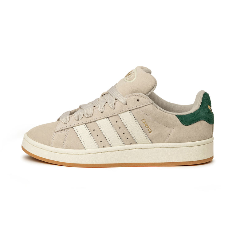 Adidas Campus 00s - 40 2/3 / Aluminium / Off White / Collegiate Green
