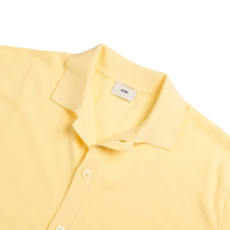Autry Short Sleeve Knit Shirt - S / Lemonade - 3
