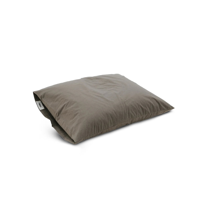 Tekla Pillow Sham - 80 x 80cm / Dark Taupe
