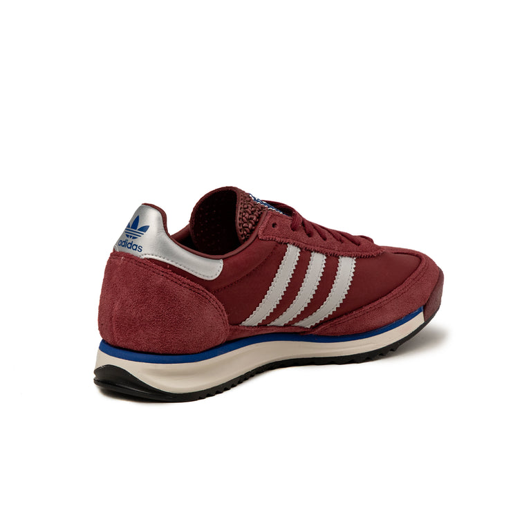 Adidas SL 72 RS - 46 2/3 / Noble Maroon / Silver Metallic / Off White - 4