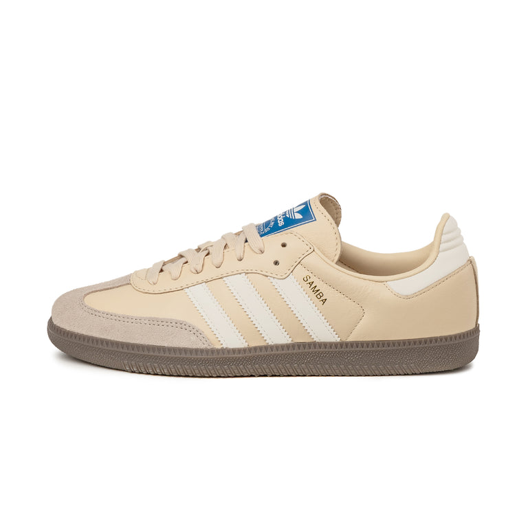Adidas Samba OG - 43 1/3 / Sand Strata / Core White / Gum 5
