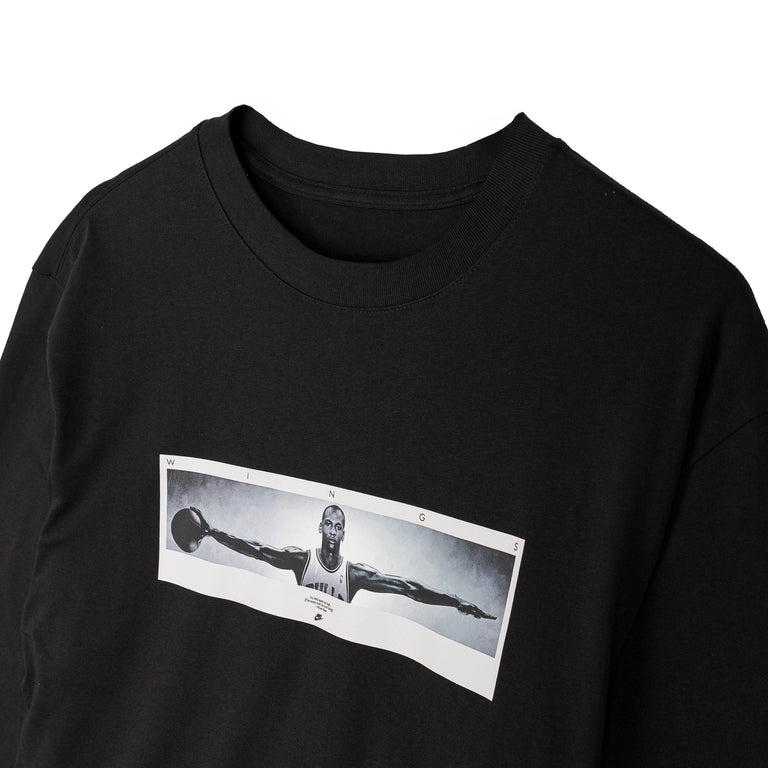 Nike Jordan Photo Long-Sleeve Crew-Neck T-Shirt - S / Black / White - 2