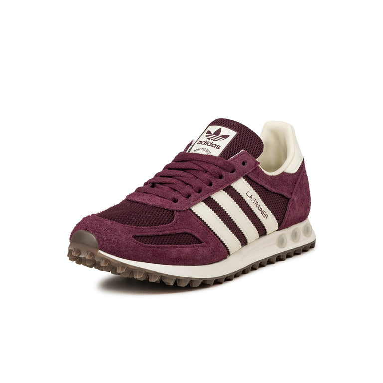 Adidas LA Trainer OG - 47 1/3 / Maroon / Off White / Maroon - 5