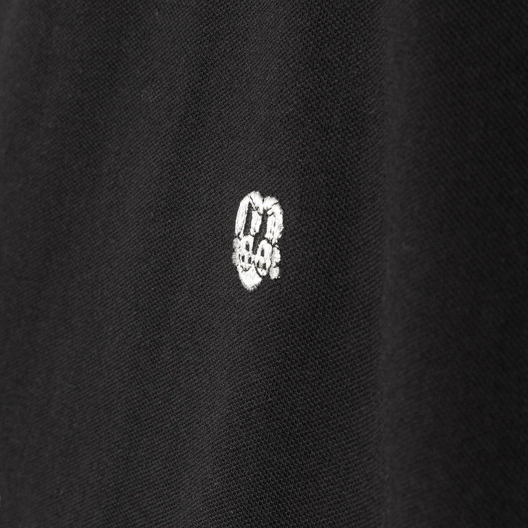 CHITO International Allover Finesse Embroidered Polo - S / Black - 3