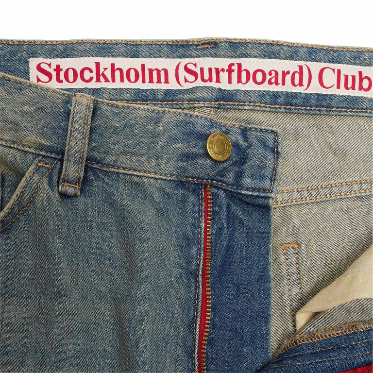Stockholm Surfboard Club Frank Jeans - 30 / Sand Blue - 5