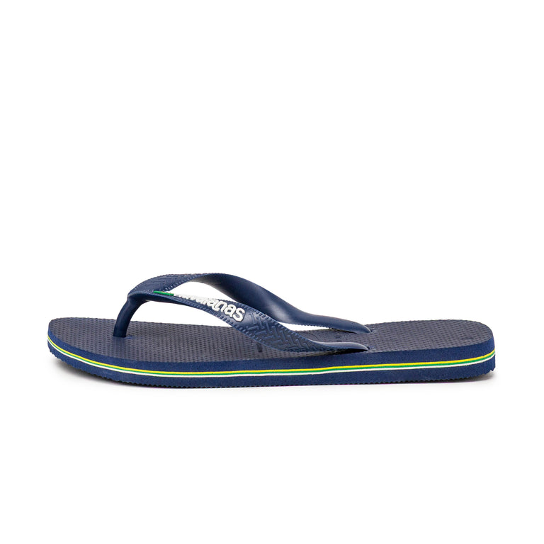 Havaianas Brasil Logo - 45-46 / Blue
