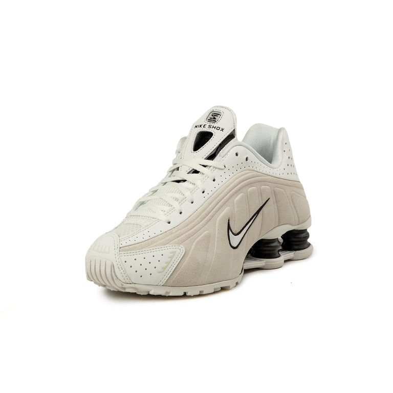 Nike Wmns Shox R4 - 42 / Summit White / Black / Light Orewood Brown - 2