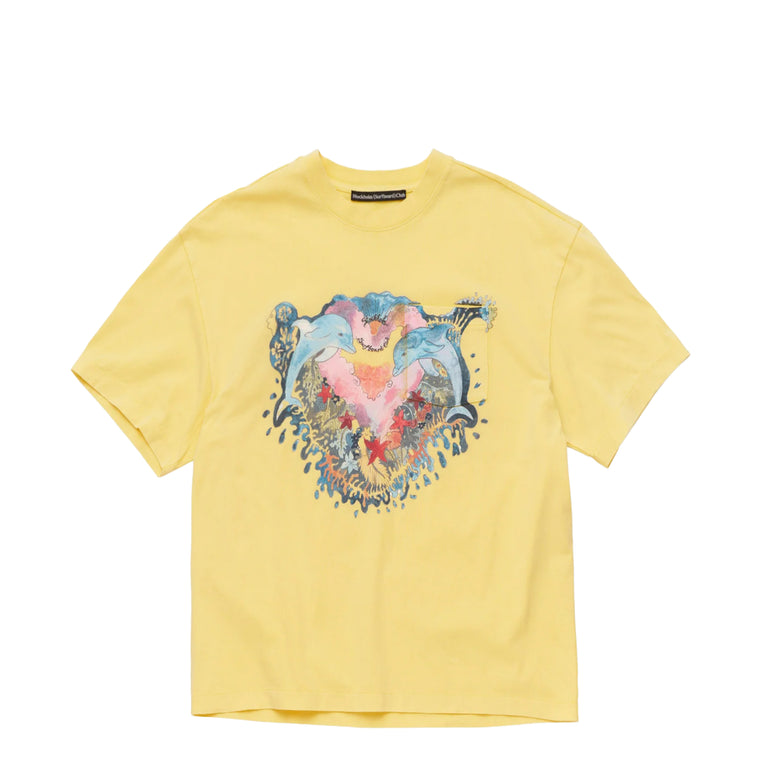 Stockholm Surfboard Club Printed Pocket T-Shirt - M / Dolphin
