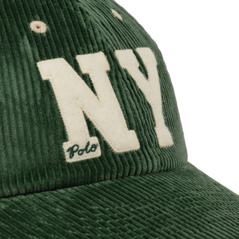 Polo Ralph Lauren NY Logo Corduroy Ball Cap - 2