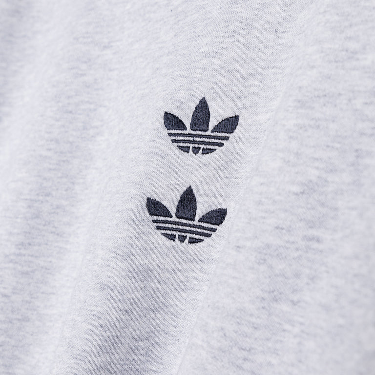 Adidas x Willy Chavarria Watsonville Mockneck Jumper - S / Light Grey Heather / Legend Ink - 6