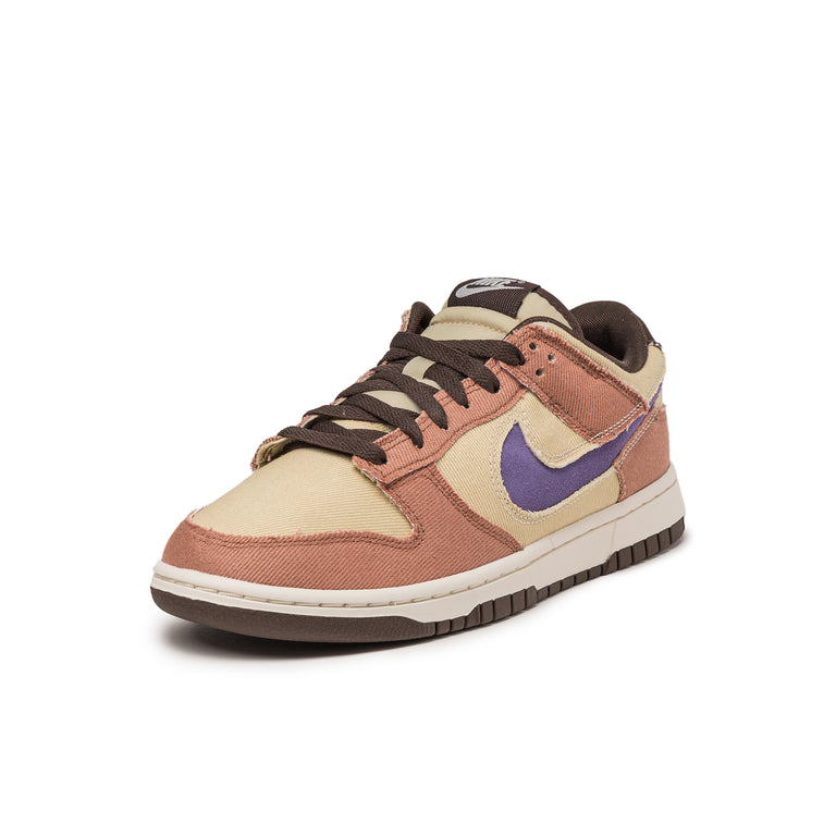 Nike Dunk Low Retro SE *Denim* - 40.5 / Dusted Clay / Dusty Amethyst / Team Gold - 2