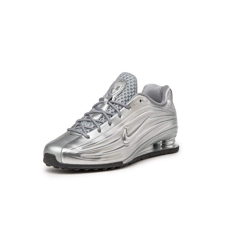 Nike Wmns Shox Z - 41 / Silver / Metallic Silver / Black - 5