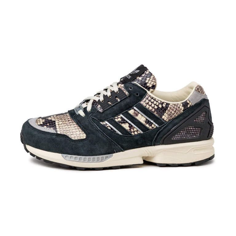 Adidas ZX 8000 *Snake* - 41 1/3 / Core Black / Core Black / Cream White
