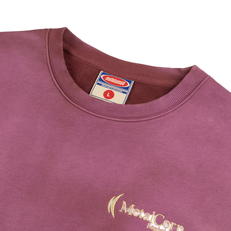 Metalwood Metalcorp Crewneck Sweatshirt - S / Vino - 2