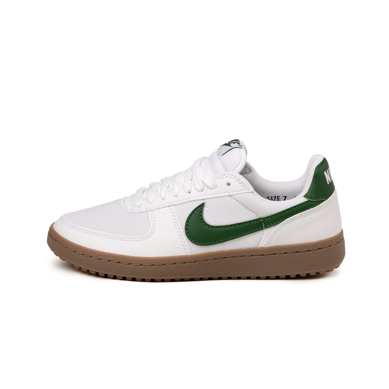 Nike Wmns Field General - 36.5 / White / Gorge Green / Gum Dark Brown
