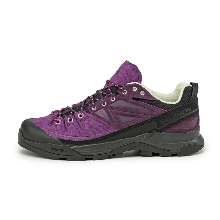 Salomon X-Alp Leather - 39 1/3 / Winter Bloom / Plum Perfect / Lime Cream
