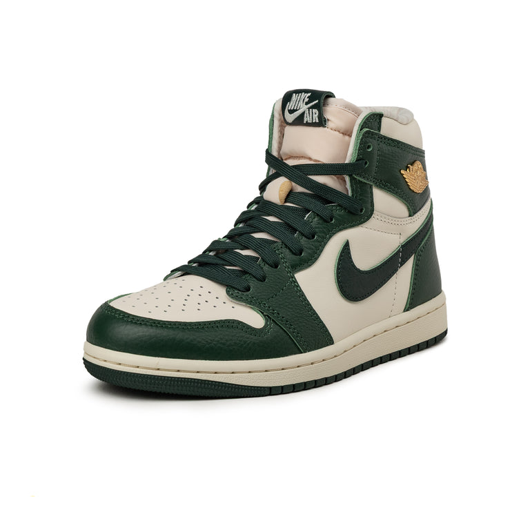 Nike Wmns Air Jordan 1 Retro High OG - 40 / Pale Ivory / Pro Green / Fir / Coconut Milk - 2