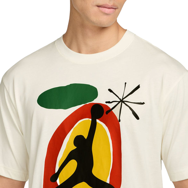 Nike	Jordan Brooklyn Miro 85 T-Shirt - S / Sail - 4