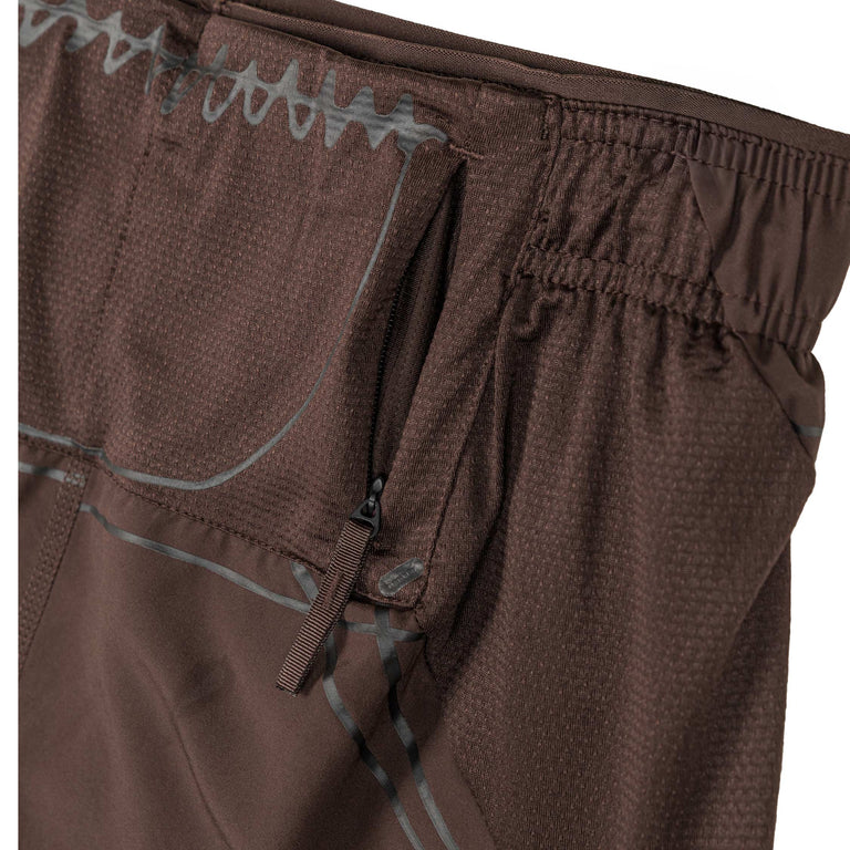 Adidas	x Song for the Mute Adi365 Running Shorts - L / Aurora Coffee - 4