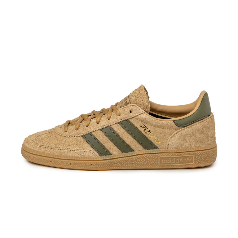 Adidas Handball Spezial - 40 / Golden Beige / Focus Olive / Gum 3
