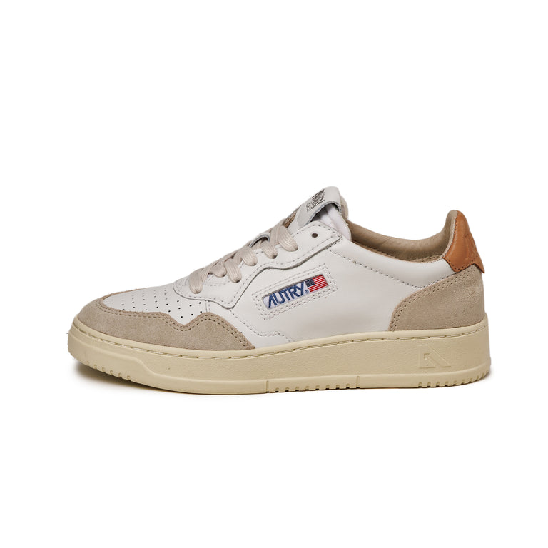 Autry Medalist W *Leather / Suede* - 36 / White / Sandstorm
